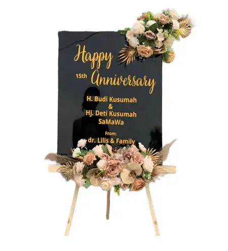 Papan Bunga Akrilik Kepanjenlor