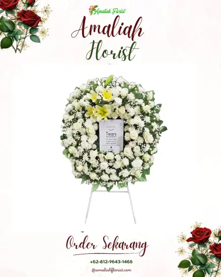 Krans Bunga Duka Kepanjenlor